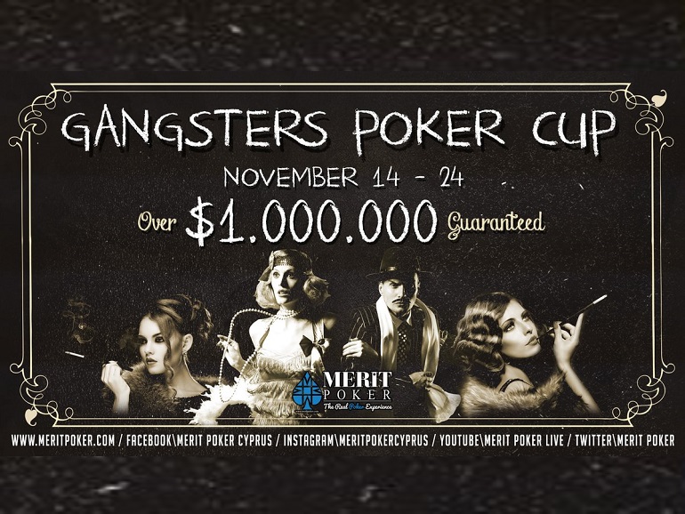 Merit Poker 2017 Gangsters Poker Cup promo